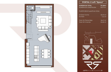 Dúplex en venta en calle Rosario Romero, 25