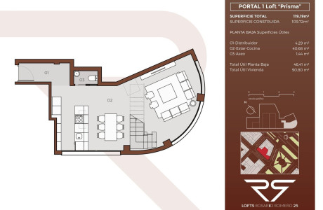 Dúplex en venta en calle Rosario Romero, 25