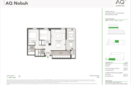 Piso en venta en Poligono Ue-2 Entrenucleos, 99