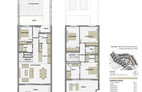 Chalet adosado en venta en avenida Pla de Masset s/n