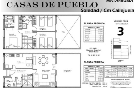 Chalet pareado en venta en calle soledad, 22