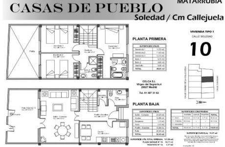 Chalet pareado en venta en calle soledad, 22