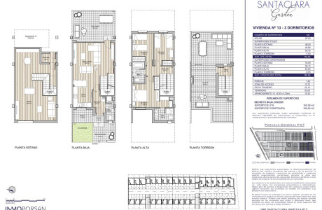 Chalet adosado en venta en calle Santa Magdalena s/n