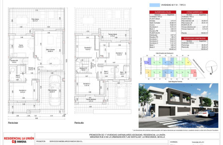 Chalet adosado en venta en avenida de La Unión s/n