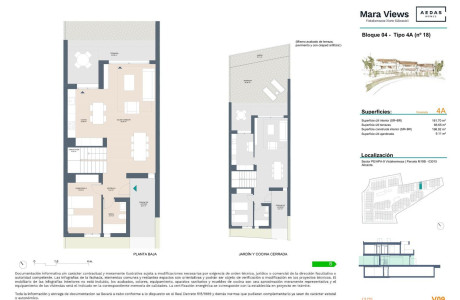 Chalet adosado en venta en calle de la Pitera, 7