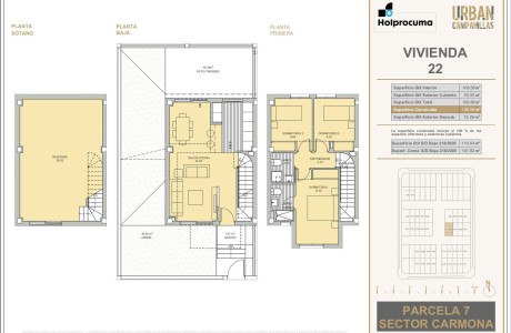 Chalet pareado en venta en calle Degas s/n