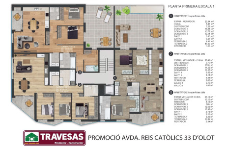 Piso en venta en avenida Reis Catòlics, 33