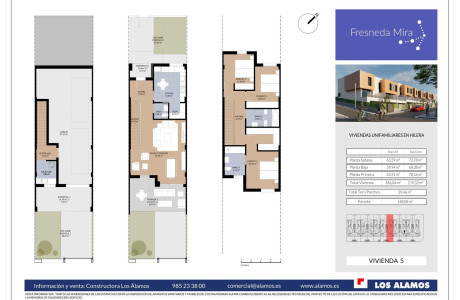 Chalet adosado en venta en via urbanización La Fresneda s/n