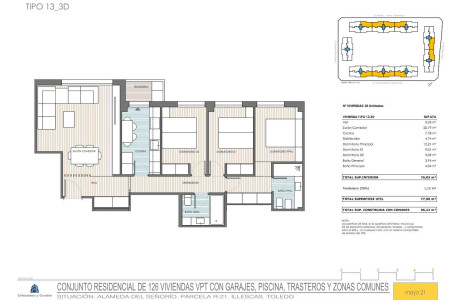 Piso en venta en parcela R-21 Alameda del Señorío s/n