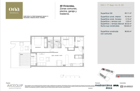 Piso en venta en calle Colón 2 y Campament Jaume i s/n