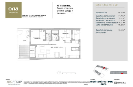 Piso en venta en calle Colón 2 y Campament Jaume i s/n