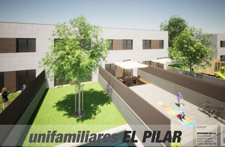 Chalet adosado en venta en calle Pilar, 37