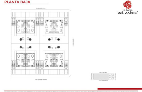 Chalet pareado en venta en calle Margarita y C/ Geranio s/n