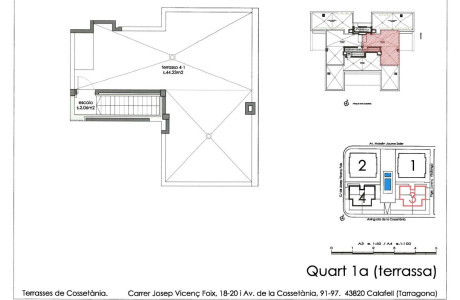 Piso en venta en avenida De Cossetania, 95