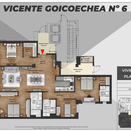 Piso en venta en calle Vicente Goicoechea Kalea , 6