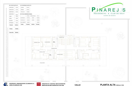 Urbanización “Los Pinarejos”, Urbanizadora colmenar