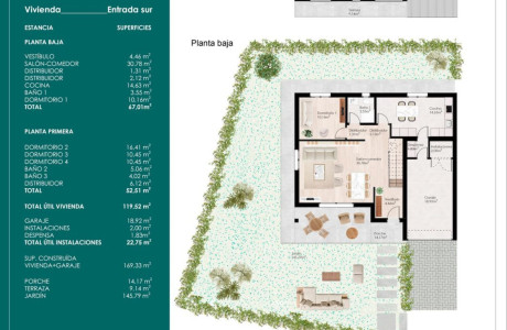 Chalet pareado en venta en Barrio Sector 102, 21