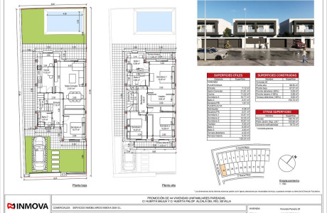 Chalet pareado en venta en calle Huerta Palop s/n