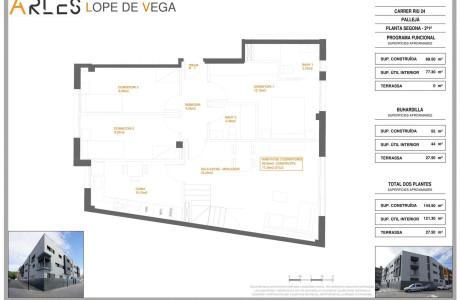 Dúplex en venta en calle Lope de Vega , 25