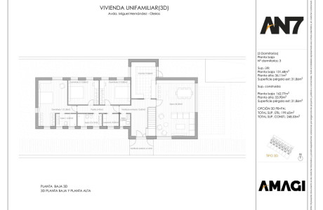 Casa o chalet independiente en venta en avenida Miguel Hernández , 45