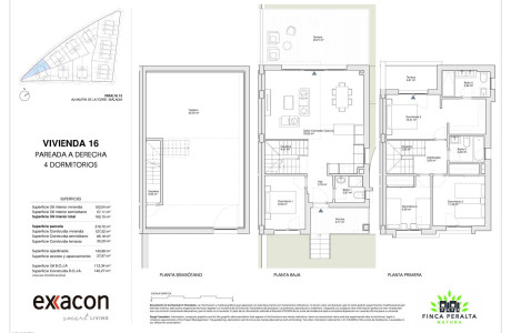 Chalet adosado en venta en calle Maestro Rafael de León s/n