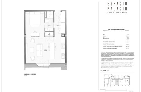 Estudio en venta en calle Cadenas nº 2,/ y Avenida Bajamar nº 20 s/n