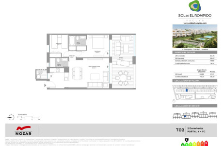 Piso en venta en Parcela 8 sector Nuevo Rompido Oeste s/n