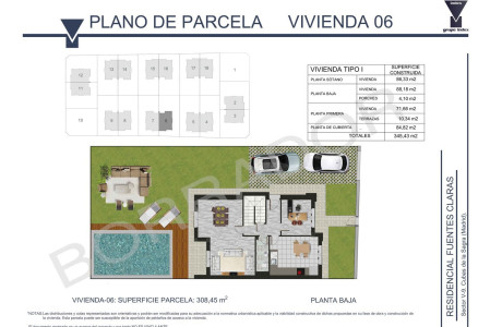 Chalet pareado en venta en calle Sector v9 s/n