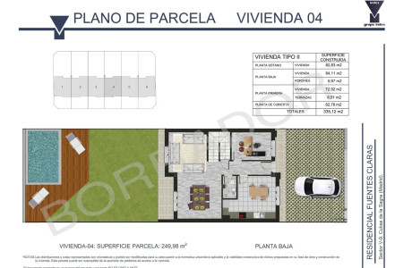 Chalet pareado en venta en calle Sector v9 s/n