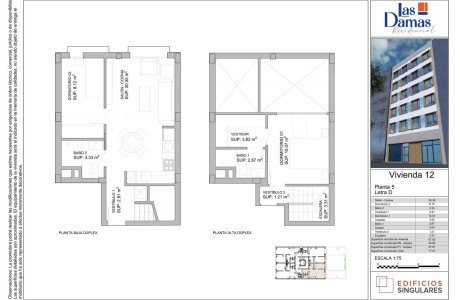 Dúplex en venta en calle Secretario Artiles , 38