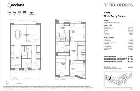 Chalet adosado en venta en calle do Lío s/n