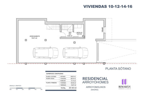 Chalet pareado en venta en calle Republica Checa s/n