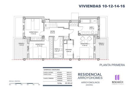 Chalet pareado en venta en calle Republica Checa s/n