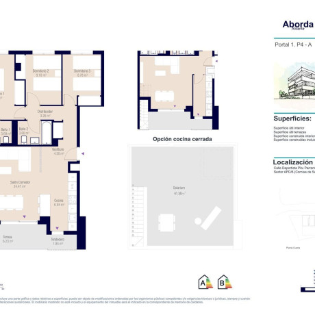 Piso en venta en calle Deportista Pitu Perramón, 3