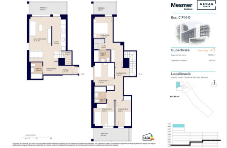 Dúplex en venta en avenida de Lloreda, 132