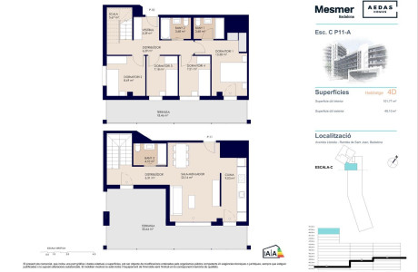 Dúplex en venta en avenida de Lloreda, 132