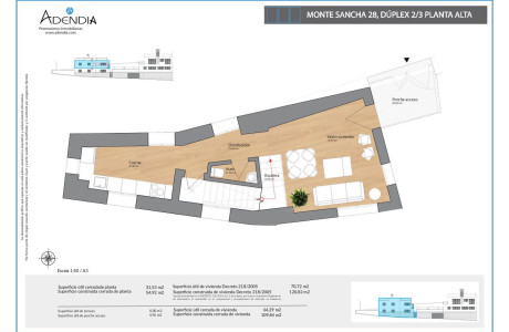 Dúplex en venta en calle Monte Sancha, 28