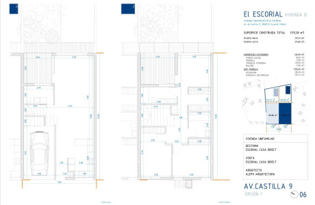 Chalet adosado en venta en avenida Castilla , 9