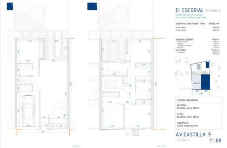 Chalet adosado en venta en avenida Castilla , 9