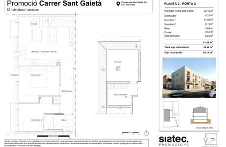 Dúplex en venta en calle Sant Gaietà, 6