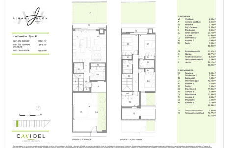 Chalet adosado en venta en calle Espiguete s/n