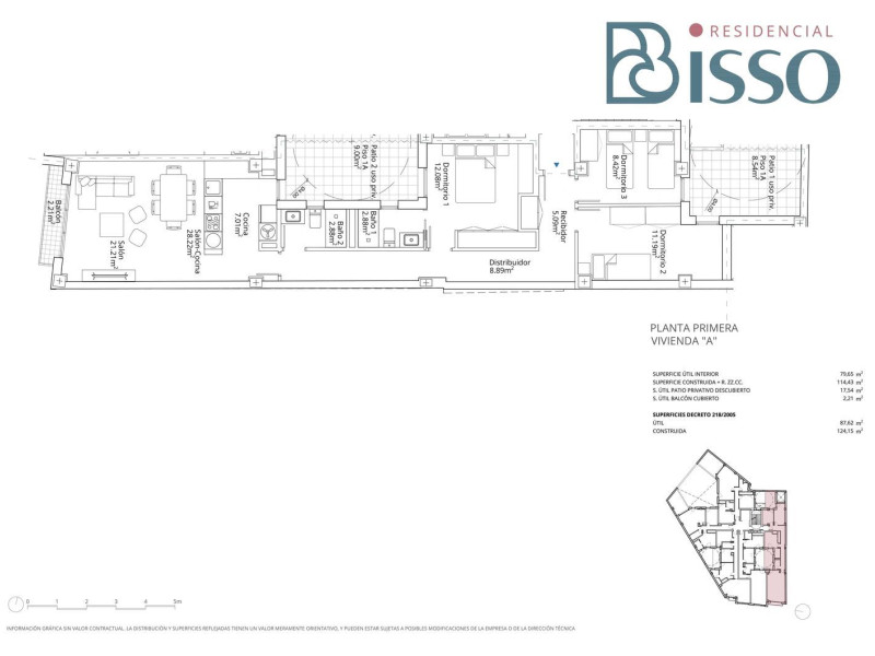 Apartamentos en Venta en Calle José Bisso, 3, Málaga