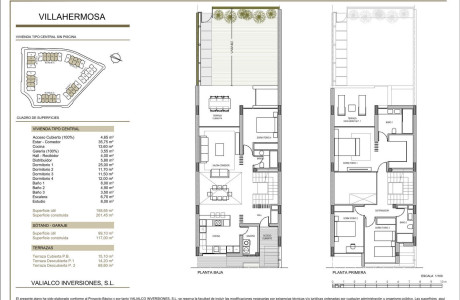 Chalet adosado en venta en calle C.23 vistahermosa s/n