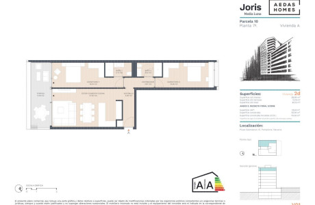 Piso en venta en calle Aralar, 7