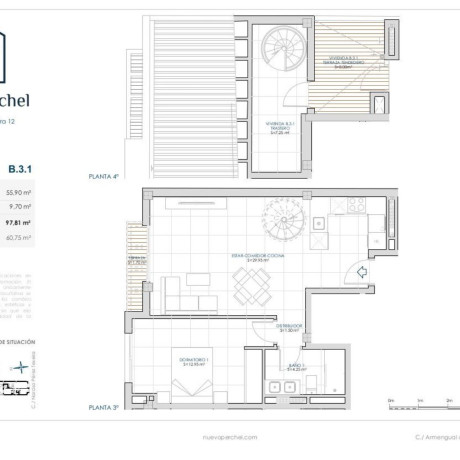 Dúplex en venta en calle Narciso Pérez Texeira, 10