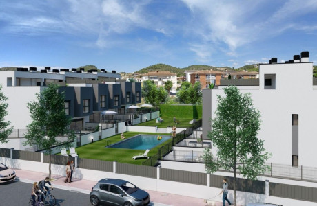 Chalet adosado en venta en avenida Lluis Companys i Jover, 15