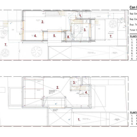 Chalet adosado en venta en calle Pin i Soler, 2