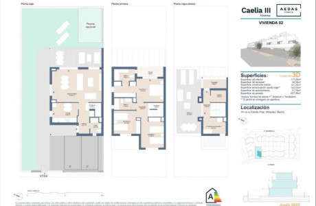 Chalet adosado en venta en calle Estrella Polar s/n