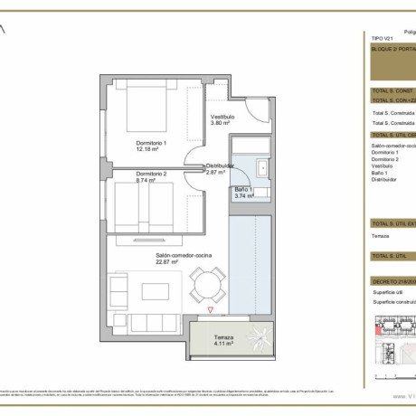 Piso en venta en avenida Rafael Escuredo Rodríguez s/n