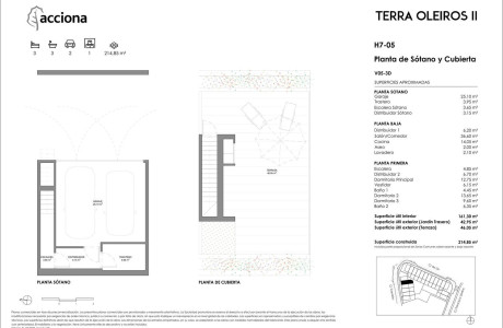 Chalet adosado en venta en calle do Lio, 2